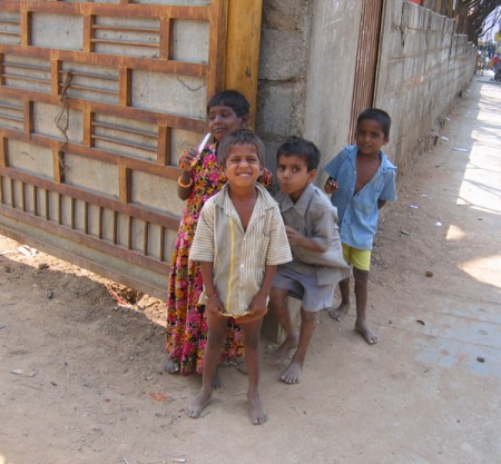 Bangalore street kids