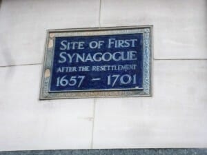 Site of First Synagogue
