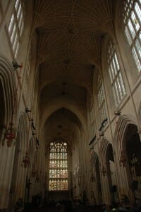 Inside the Bath Abbey
