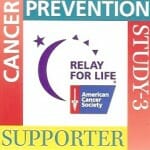 Cancer Prevention Study Sticker