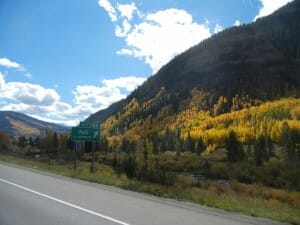 On the road to Vail September 2012