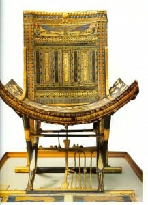 Ceremonial Throne- Treasures of Tutankhamon, Cairo