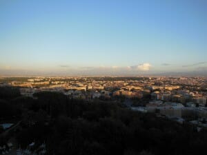 View of Rome from the Waldorf Astoria