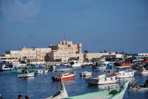 Harbor at Qait Bey Fort, Alexandria