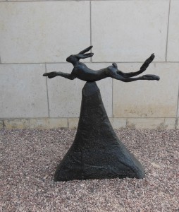Barry Flanagan's unnamed Bronze Sculpture 