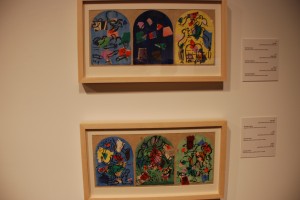 Chagall Drawings at Israel Museum