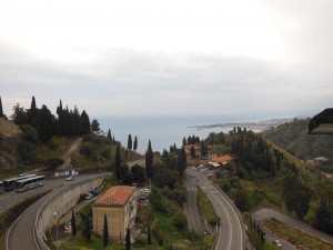Winding Road to Taormina