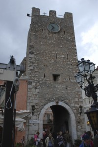 Clock Tower in Taormina