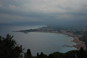 Coastline near Taormina, Sicily
