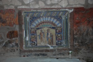 Painting inside Herculaneum