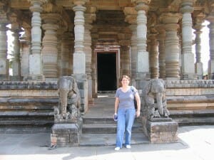 Traveling solo to Hoysala Temple in rural India