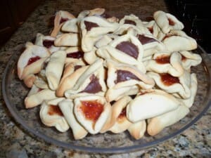Hamentaschen Traditional Food for Purim