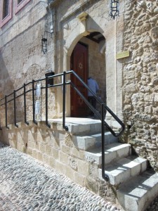 Entrance to  Kahal Shalom Synagogue