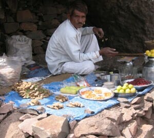 Food Vendor at Sinhagad