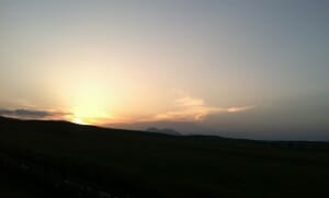 Sunset Overlooking Rocky Flats Wildlife Sanctuary