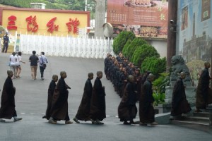Students at Monastery Adjacent to Fo Guang Buddha Memorial Center