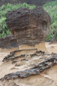 Mushroom Rocks and Weathering at Yeliu Park