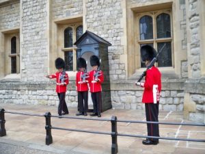 Changing of the Guard at the Tower of London