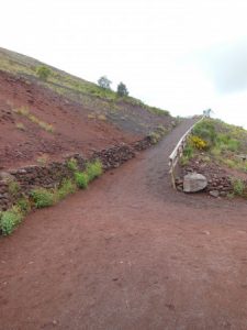 Pathway to Mount Vesuvius Crater