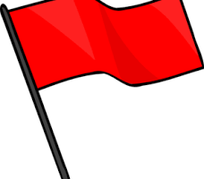 red flag image