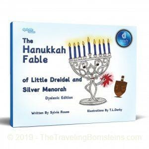 The Hanukkah Fable of the Little Dreidel and Silver Menorah Book Cover
