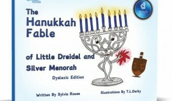 The Hanukkah Fable of the Little Dreidel and Silver Menorah Book Cover