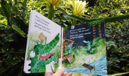 Sample Page from Alligators Seder - Kar Ben Publishing - 2020