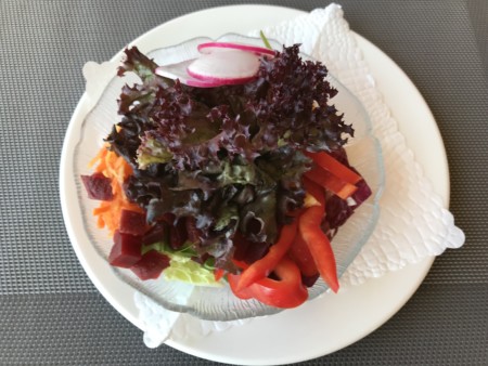 Mixed lunch Salad at Arosa Lenzerheide